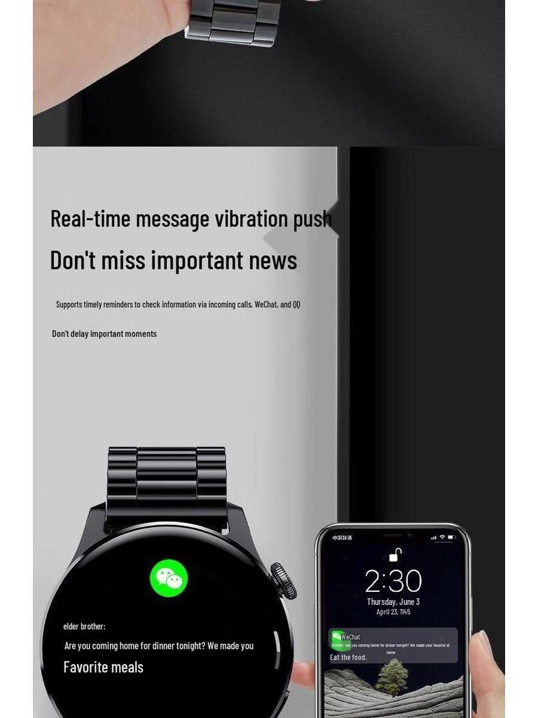 Smartwatch GT9: 2025 Waterproof NFC Payment, Sport & Multifunctional Bluetooth Watch