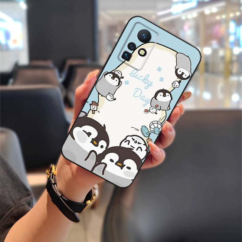 Full Wrap Phone Pouch Phone Case For Infinix Zero X/X Pro/X6811/X6811B Durable Anti-knock Graffiti Dirt-resistant Cute