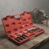 9 Pieces Slide Hammer Bearing Extractor Blow-Molded Case for Auto Repair Workers