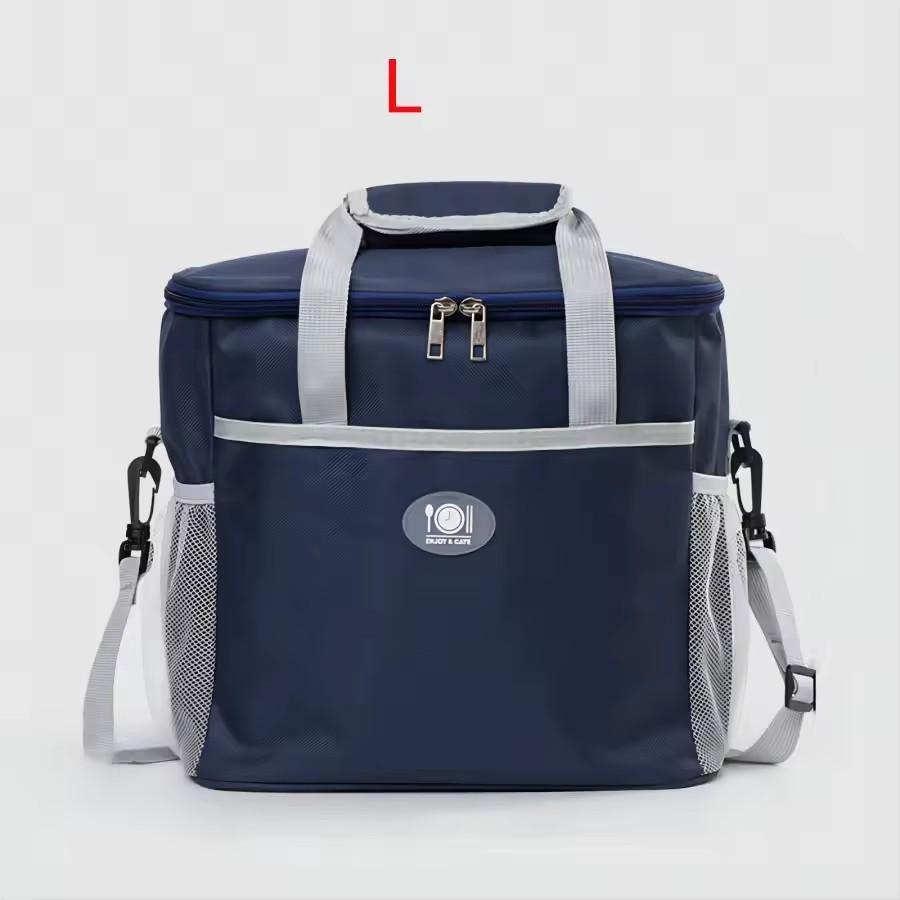 European And American Fashion Can Cross Body Thickened Lunch Insulation Bag With Large Capacity Business Lunch Bag