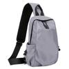 Retro Oxford Shoulder Bag Zipper Pocket Nylon Shoulder Bag Protable Chest Bag Men  Outdoor