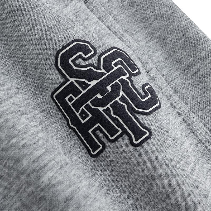 Anta Retro Solid Color Lace-Up Breathable Versatile Fleece Loose Knit Sports Pants Men bottoms 152548301N-1