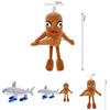 Shark Plush Toy With Pp Cotton Filling Short Plush Animal Stuffed Doll For Kids