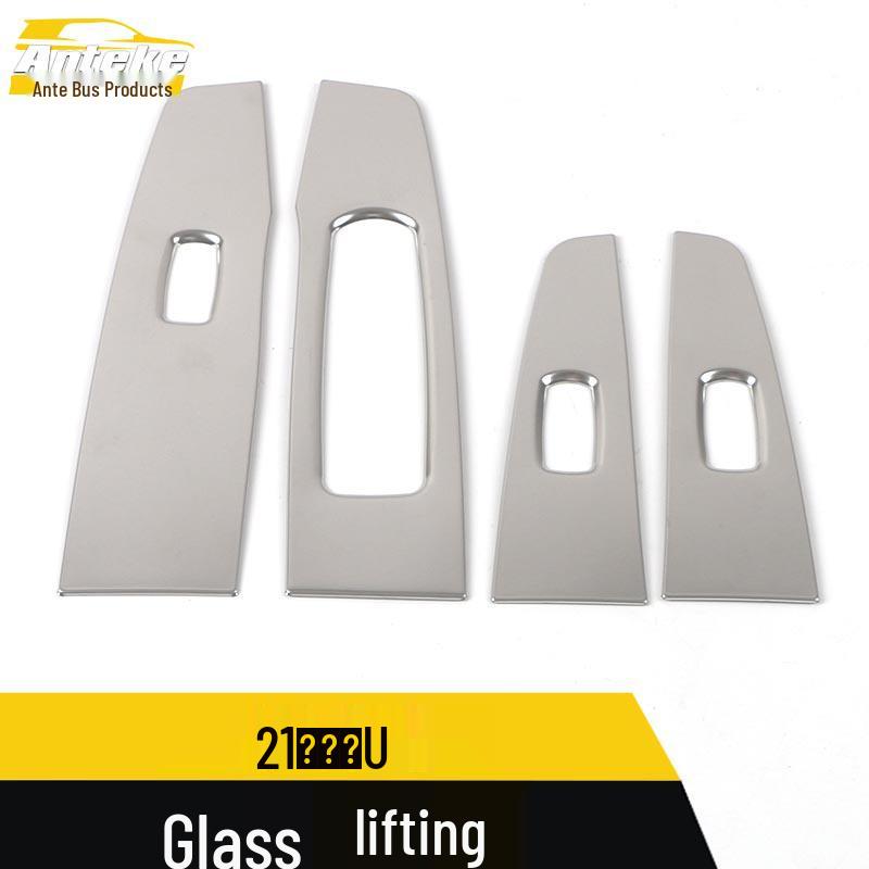 21 Neta U Car Window Armrest Sequin Sticker for Glass Lift & Switch Button Decoration