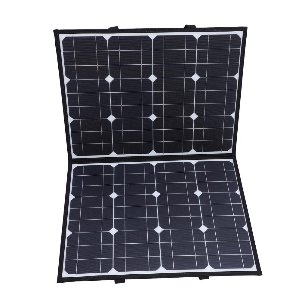Panneau Solaire Pliable 200W 18V 5A Monocristallin Double USB Portable Kit Chargeur Solaire Pliable avec