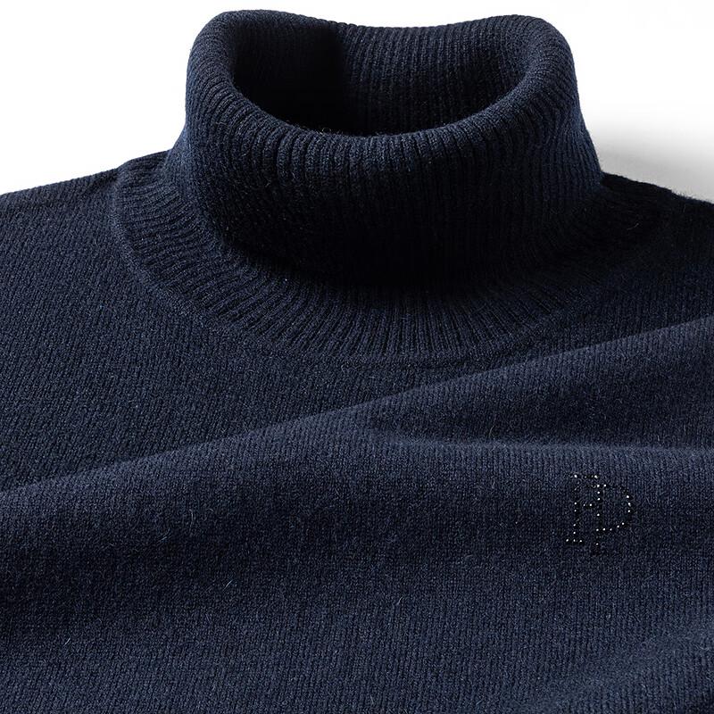 

FAPAI Мужской роскошный кашемировый свитер с высоким воротником 48