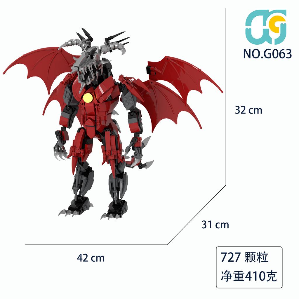 Titan Flying Dragon Drill Man Pencil Warrior Clock 4.0 CPU Tv Skibidi Toilet Building Blocks Bricks Toys For Kid Birthday Gift