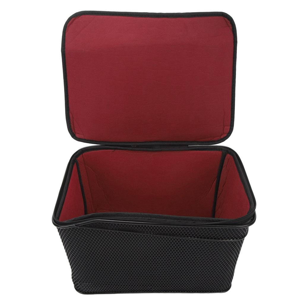 Rear Bike Basket 20L Capacity 20kg Bearing Waterproof Rack Storage Bag for Outdoor