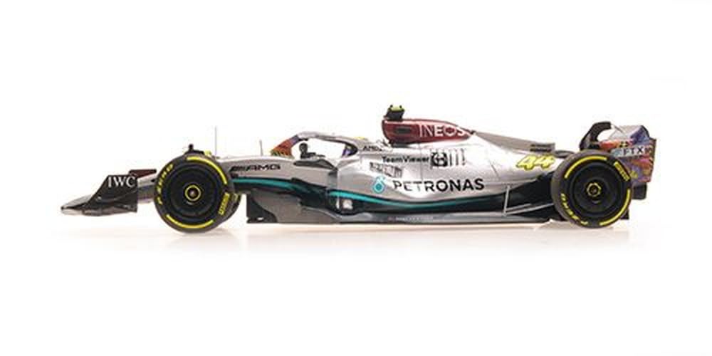 Minichamps Petronas W13 Hamilton Miami GP 2022 Finished Product 1/43 M-AMG