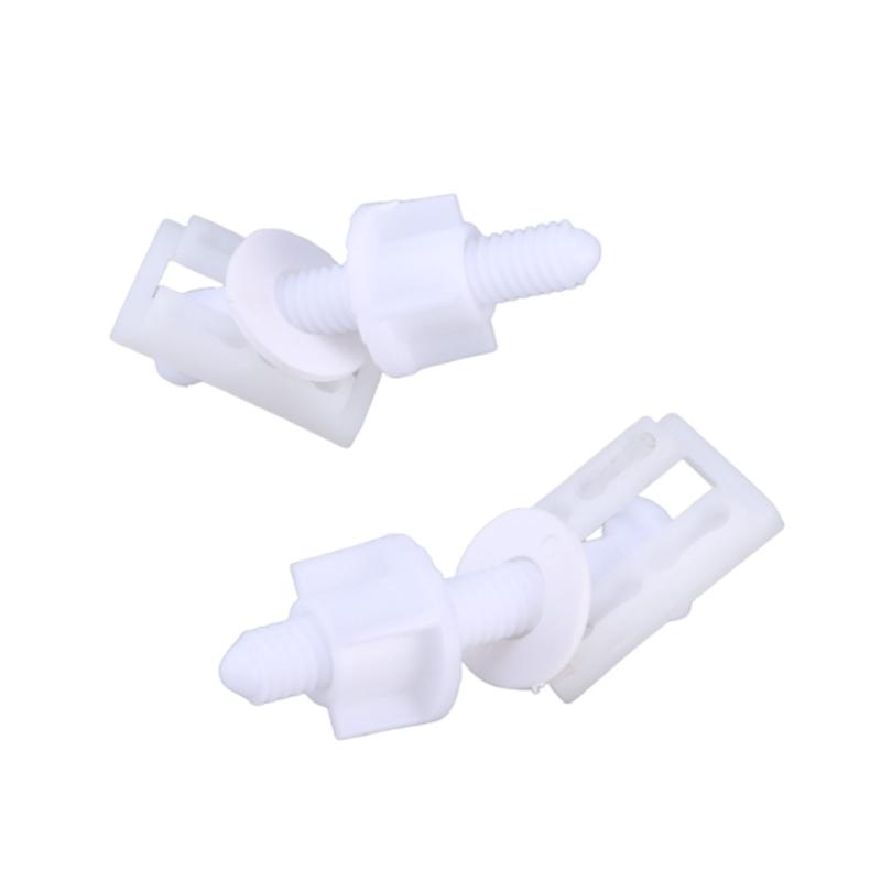 Bathroom Fixture Fasteners Convenient Toilet Cover Screw Bolts Toilet Lid Mounting Set Essential Toilet Installation Set
