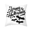 Halloween Pillow Cover Cartoon Pumpkin Head New Peach Skin Cushion Cover Sofa Cushion