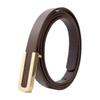 Women's leather belt 100 cm