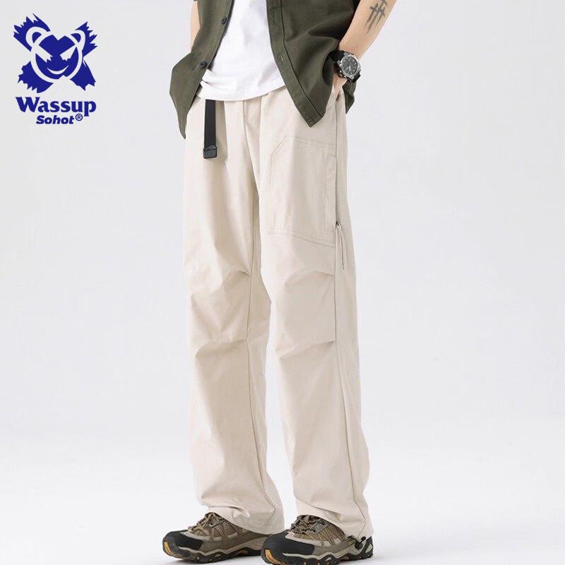 

Wassup Sohot Men s Techwear Outdoor Cargo Pants S