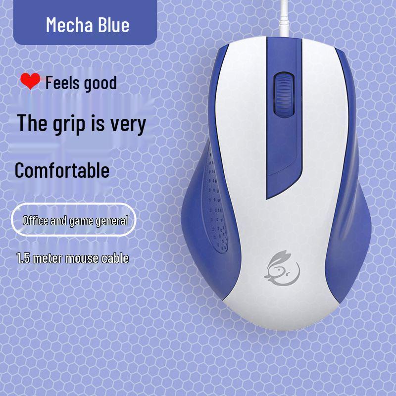 

Silent Wired USB Gaming & Office Mouse for Desktop and Laptop