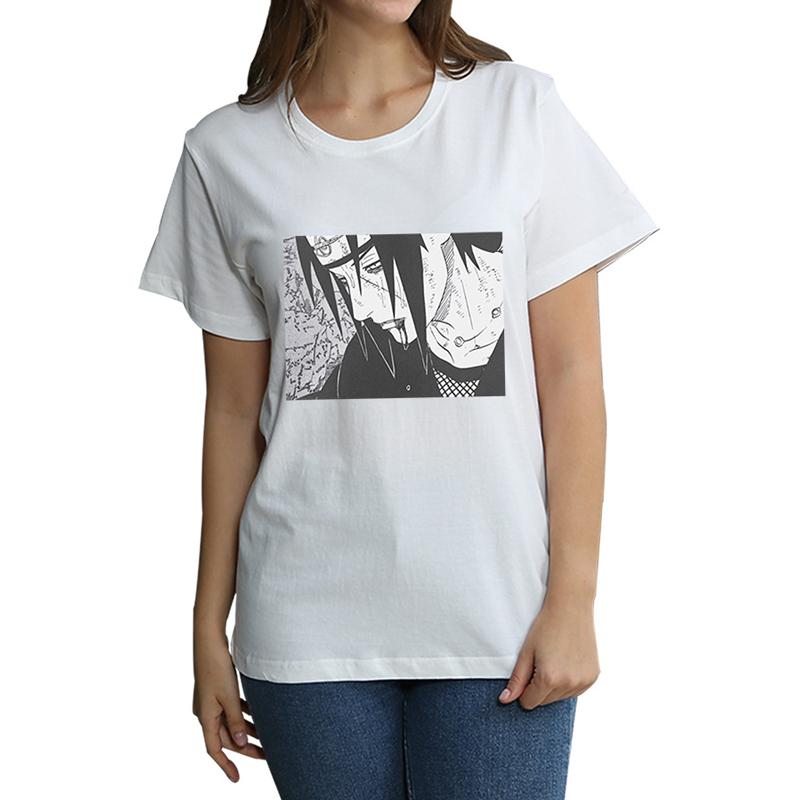 Anime Cartoon Print Graphic T Shirts Summer Harajuku Streetwear Tops