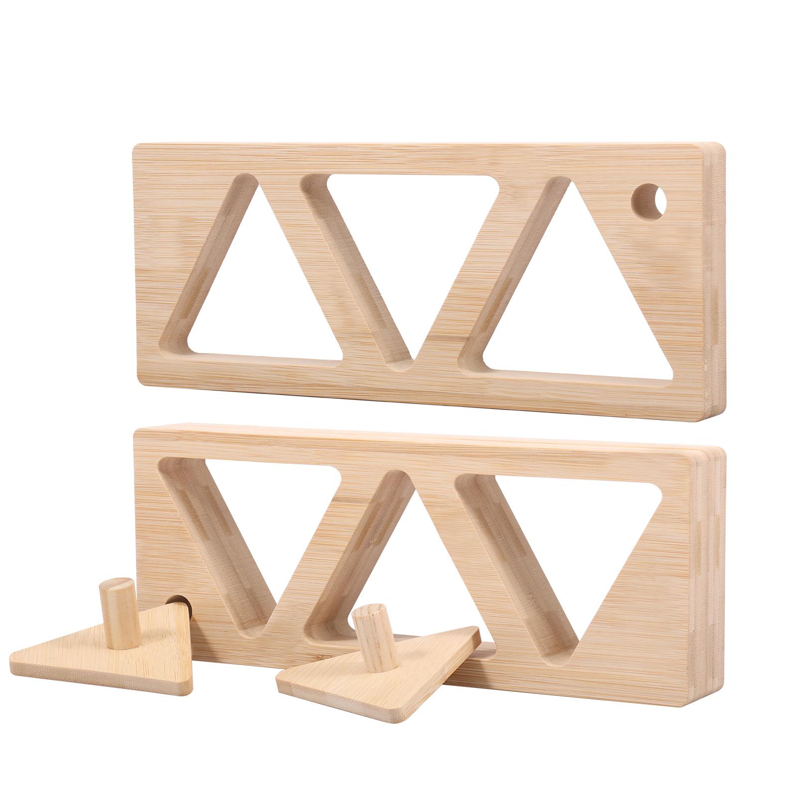 

2Pcs Bamboo Rice Ball Mold Set with Press Plate Triangle Sushi Mold for Japanese Sushi Classic Rice Ball Maker Cooking Tools