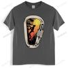 Summer Tshirt Men Brand Teeshirt T Shirt Men Rock Climbing Bouldering Climbing Carabiner Comic Mens Tshirt Euro Size TOPS