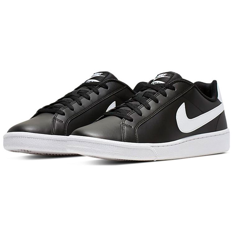 Nike Court Majestic Leather Low Top Sneakers Men Sneakers Black White 574236-018