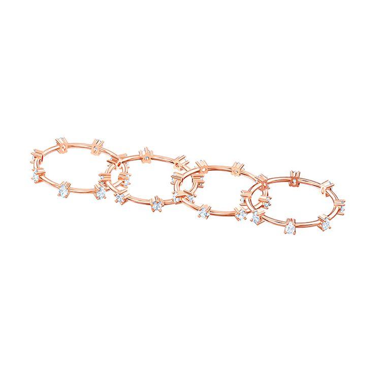 Swarovski Anillo de Moda Atelier Moonsun Belleza Estrellada Anillos para Mujer 5486602