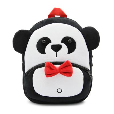Panda Backpack Girls Boys Plush Schoolbags
