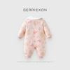 Sweet & Cozy Newborn Baby Girl Cotton Jumpsuit for Autumn