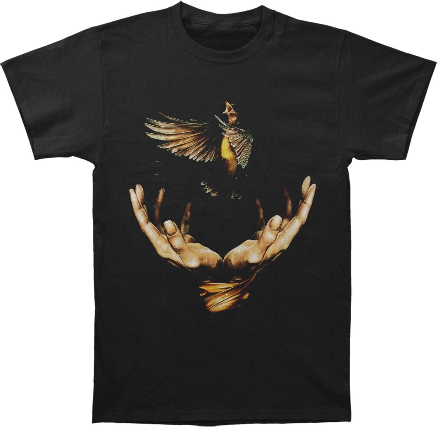 Men s Bird & Hands Tour T-Shirt Black XXXXXL чёрный