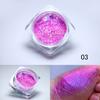Coloretto Chrome Nail Powder,Color Shifting Nail Powder Pigment Glitters Dust Mirror Effect for Gel Polish Nail Decors