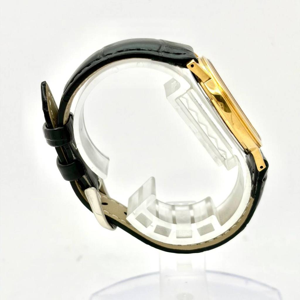 SEIKO Spirit Watch Gold 3N0155 New Strap [New Battery] Men's 7N01-7060