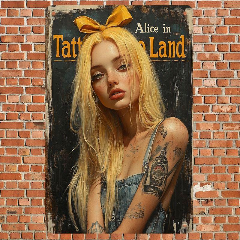 Personalized Tin Sign Metal Wall Art Home Decor