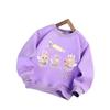 Lalabu Mädchen 2025 Cartoon Prinzessin Sweatshirt - Langarm Koreanischer Stil für Kleine & Mittlere Kinder