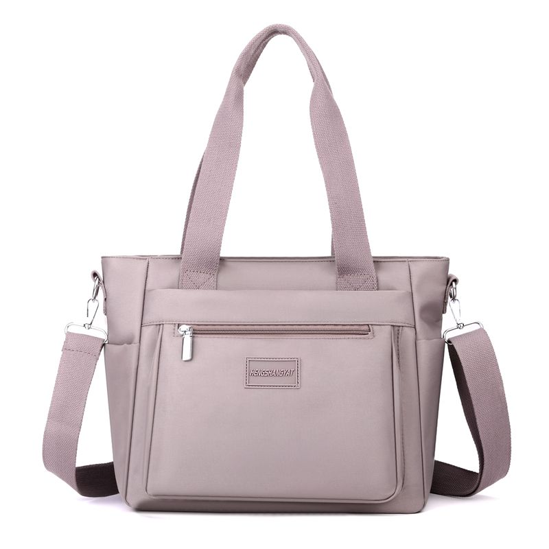 

Women s Nylon Bag Work Clothing Casual Canvas Bag Lotus root purple