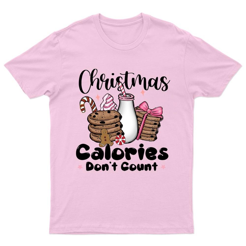 Christmas Calories Dont Count TShirt Unisex Gift Retro Funny Unisexs Vintage F