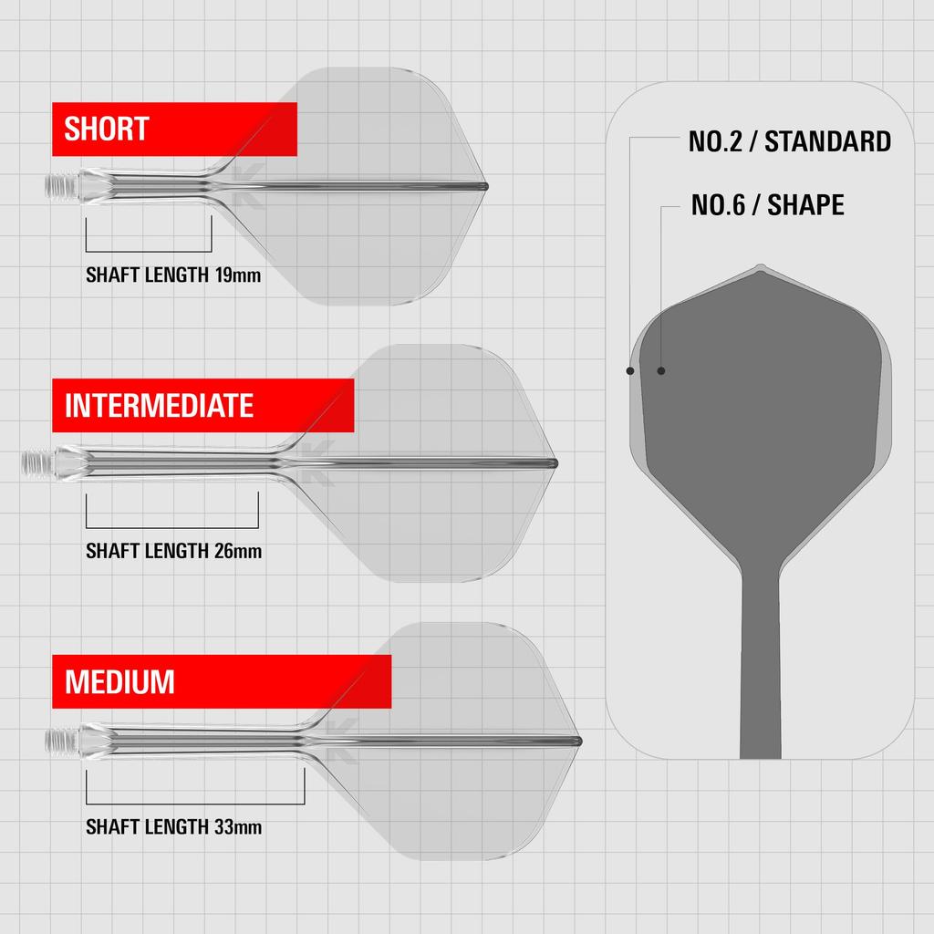 K-FLEX FLIGHT STANDARD/NO2 FLIGHT 26mm clear