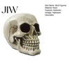 Realistische menschliche Totenkopf-Replik Harzfigurine, Kopfmodell, Gruselige Halloween-Gothic-Stil-Innenraumakzente Statue für Innenkamin Küche