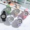 LED Digital Kids Sports Watch set Luminous Waterproof Alarm Clock Boys and Girls Student Electronic Wristwatch with Bracelet set