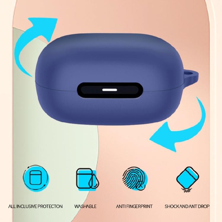 Earphone Silicone Case Scratch-resistant Protective Cover Fall Proof Protections Sleeve for C40i Earbuds