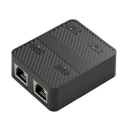 RJ45 Ethernet-Kabel-Splitter, Eins zu Zwei Geräte, Internetzugang mit Ladekabel-Verlängerung, Netzwerk-Kabel-Splitter