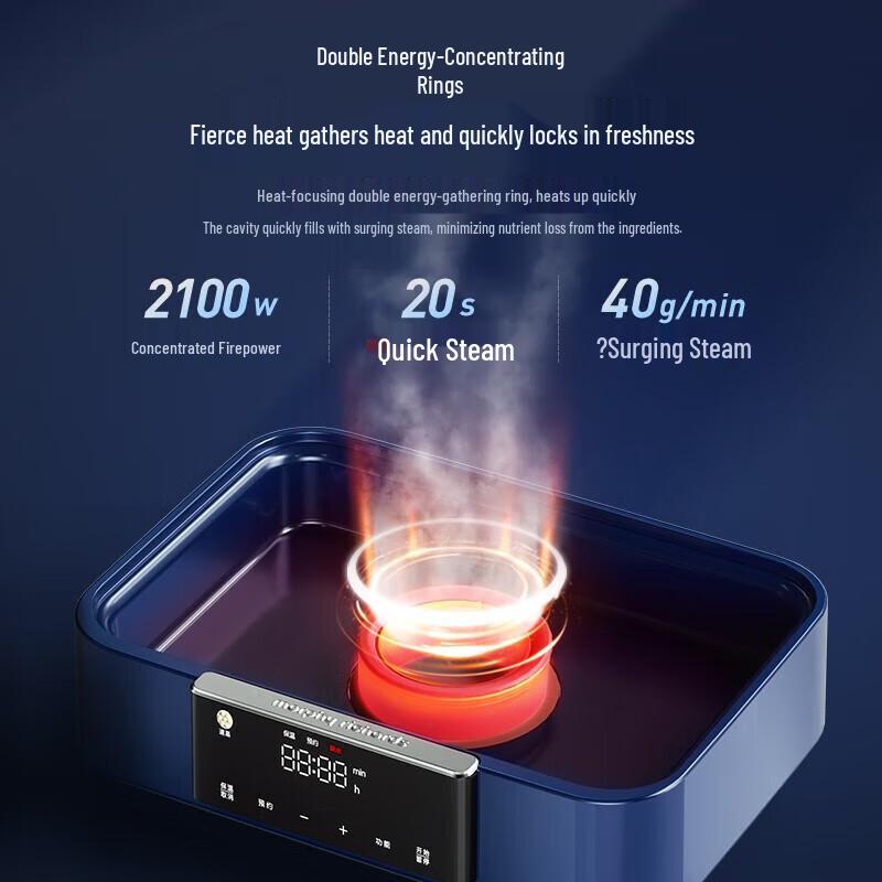 Morphy Richards 12L Multi-functional Electric Steamer CN plug (adapter included)
