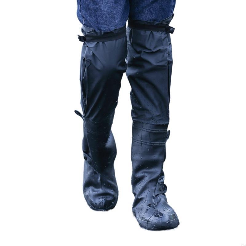 F19A All Weather Footwear Motorcyclists Cycling Bike Rain Boot Rainproof Shoes Cover