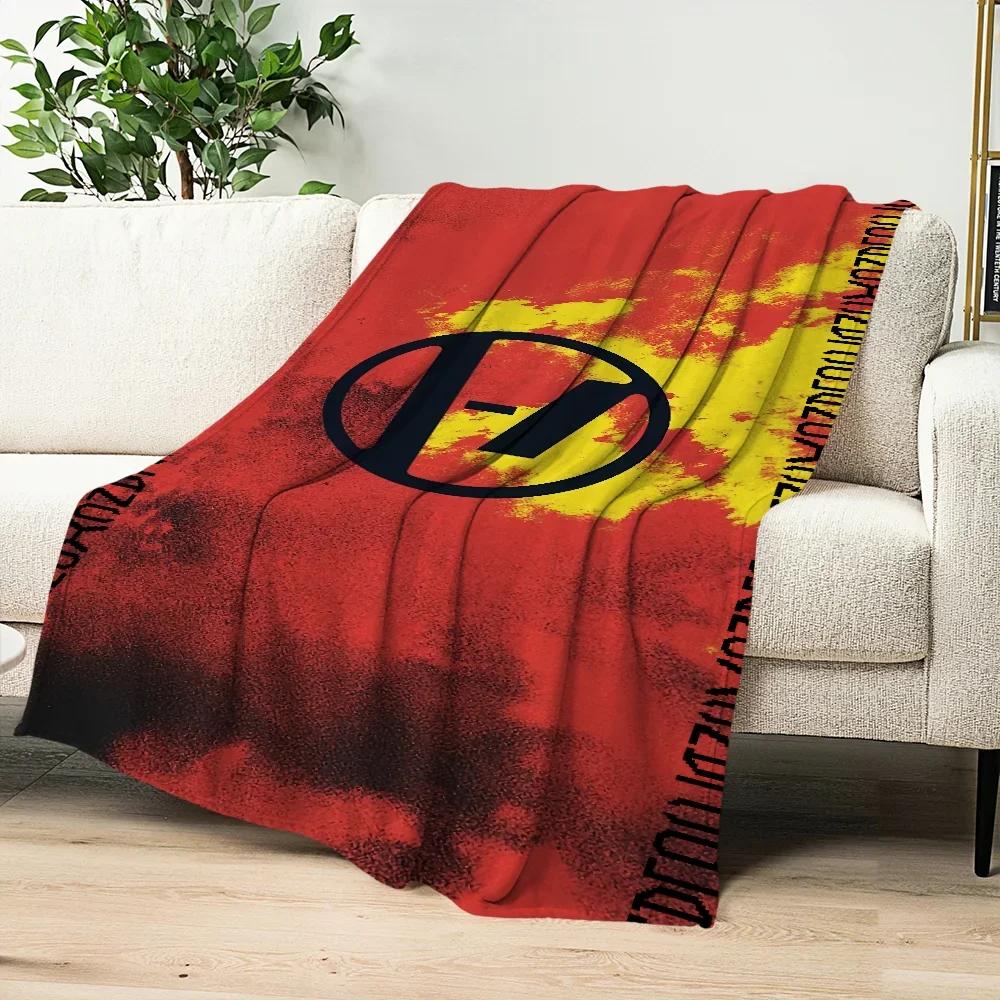 Band T-Twenty One P-Pilots Clancy Printed comfortable sofa living room bedroom Plush blanket suitable for home travel and gifts