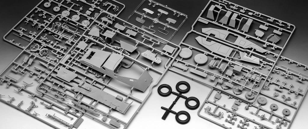 Revell Scale German Plastic Model Model Number Molded In Color 1/35 Sd.Kfz.247 Ausf.B Kit, 03335,