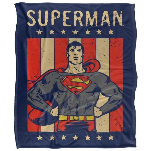 Superman Liberty Soft Touch Blanket