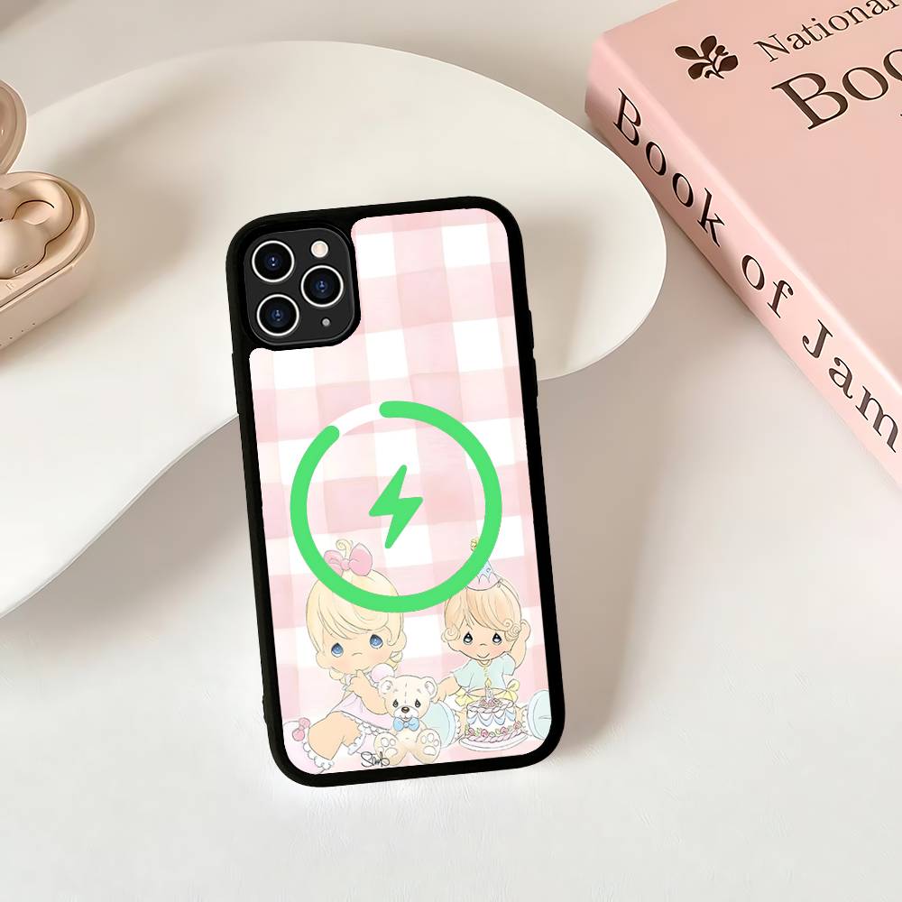 

Precious Moments Cute For Magsafe Magnetic Wireless Phone Case For IPhone 11 12 13 14 15 16 17 Pro Max Plus Cover iPhone 16 pro
