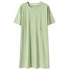 Women's Summer Cotton Loose Casual Short Sleeve Nightdress