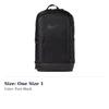 Nike Polyamide Backpack Regular Unisex Pure Black BA5541-010