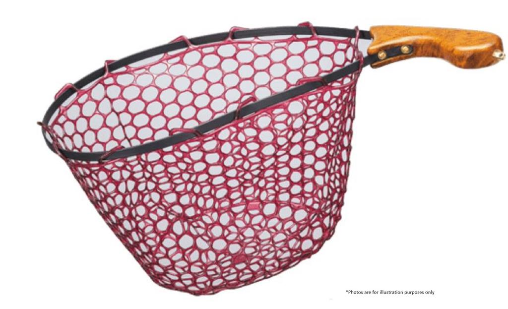 Major Craft Eden Instant Net Curve Grip Size M Burgundy (3888)
