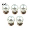 Neckline Fixation Clips 5Pcs Fake Pearl Buttons for Clothing, Removable Decorative Brooch Pins, No Invisible Clothing Fasteners Sew Safety Pins Shirt
