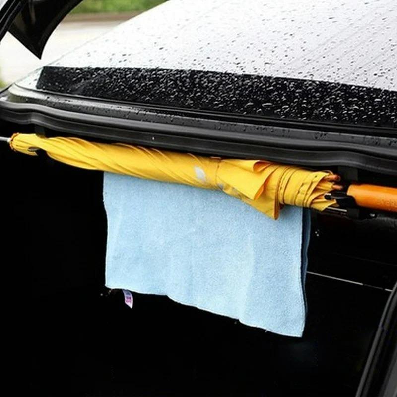 Universal Car Umbrella Holder 4/1pcs Trunk Hook Umbrella Mount Plant Towel Hook Auto Internal Storage Organizer Holders Tools