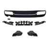Mercedes W205 Sport Model C63 Style Rear Diffuser Tailpipe Upgrade for C180L, 200L, 260L AMG Exhaust.