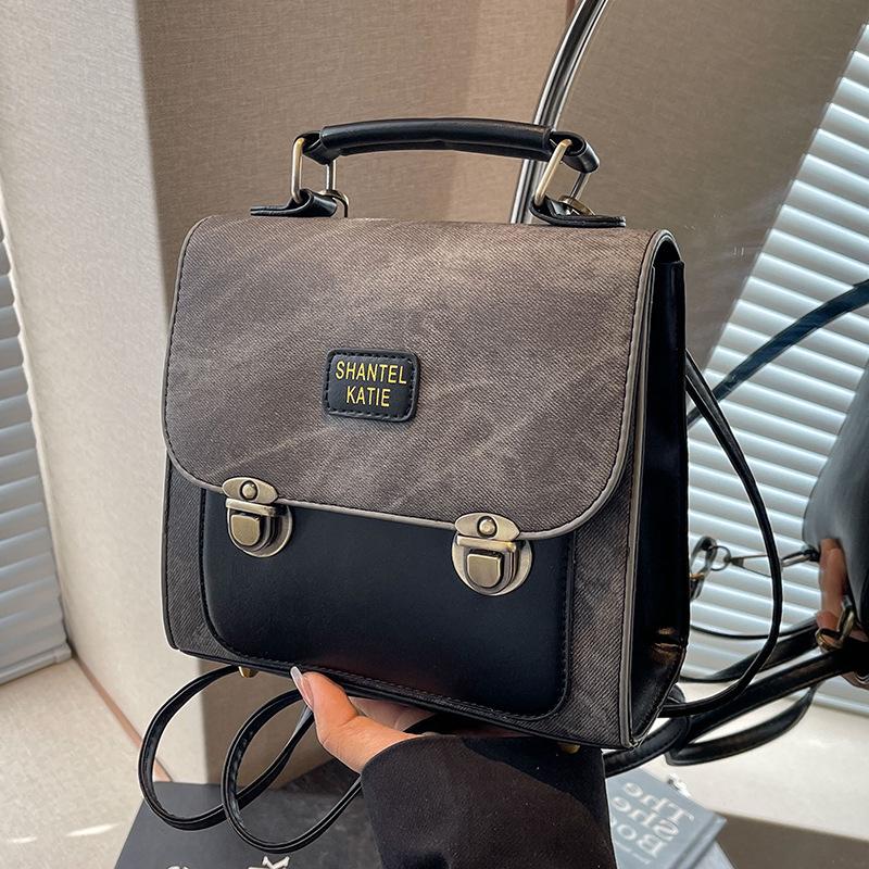 

Сумка Niche Design 2024, новый универсальный рюкзак для женщин, портативный, корейская версия, школьный рюкзак для студентов, модный рюкзак для выхода в свет